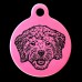Spoodle Engraved 31mm Large Round Pet Dog ID Tag